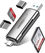 Famous QualityÂ® 3 in 1 USB 3.0, USB C, Micro USB Card Reader SD, Micro SDXC Memory Card Reader for MacBook PC Tablets Smartphones