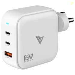 DR VAKU 65W Charger Type C Fast Adapter with Multi Port Dual PD Chargi