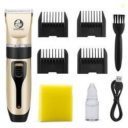 Foodie Puppies Rechargeable Cordless Electric Hair Trimmer Grooming Se