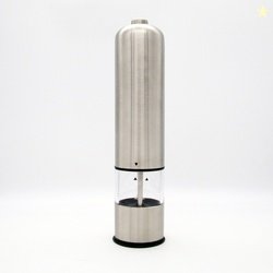EZ Life Premium Stainless Steel Electric Salt Pepper Grinder Mill Tall