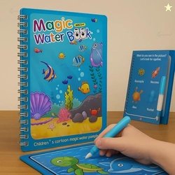 Graphene Magic Water Coloring Book, Educational Fun & Bonding Time for