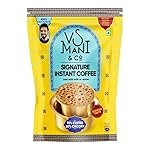 VS Mani & Co Signature Instant Coffee Powder – Pack of 1 (100 gm) Makes 60 Cups – 60% Coffee and 40% Chicory – Strong and Aromatic Signature Instant Coffee, No Added Preservatives | Sugar |Flavours