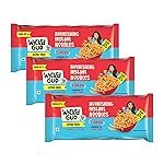 Wickedgud Whole Wheat Curry Noodles 240g (Pack of 4) x 3 | No Maida | No Palm Oil | Source of Protein