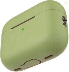 Case Cover Compatible with Apple AirPods Pro (2nd Gen) 2022 (Pistachio
