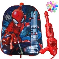 GRAPHENE Red 5.8L Holi Pichkari Water Gun for Kids Backpack Holding Wa