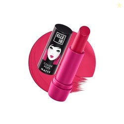 Elle 18 Color Pops Matte Lipstick, Deep Pink, Moisturising Bullet Matt