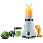 Longway Sage 500 Watt Juicer Mixer Grinder with 2 Jars for Grinding, Mixing, Juicing with Powerful Motor | 1 Year Warranty | (Gray & Black, 2 Jars)