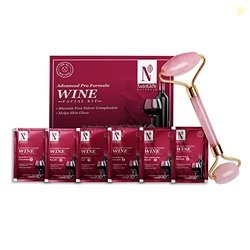 NutriGlow NATURAL'S Advanced Pro Formula Wine Facial Cleanup Kit for G
