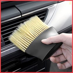 Wolpin Multipurpose Cleaning Brush for Car Interior, AC Vent & Dashboa
