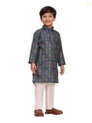 Pro-Ethic Style Developer Boys Heavy Cotton Printed Kurta and Pajama S