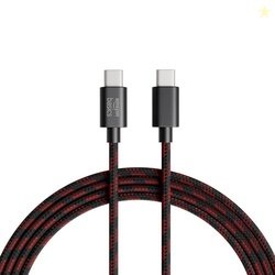 amazon basics Braided Type C to C Cable 60W Fast Charging Cable with 4