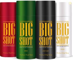 OSCAR Big Shot Jazz Club, Privee, Eros & Red (150mlx4) Long Lasting Bo