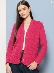 Roadster The Lifestyle Co. Women Woollen Cardigan Sweater