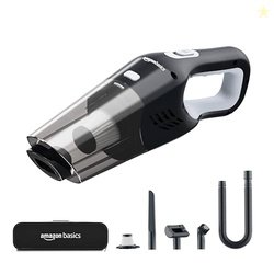 Amazon Basics Car Vacuum Cleaner | Cordless Handheld | 5800PA Suction