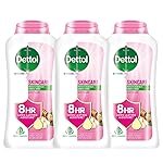 Dettol Body Wash and Shower Gel for Women and Men, Skincare (Pack of 3 – 250ml each) | Soap -Free Bodywash | 8h Moisturization