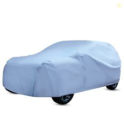 Amazon Brand - Solimo SUV Car Cover, White (SUV 300, BRV, Venue, WRV,