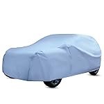 Solimo SUV Car Cover, White (SUV 300, BRV, Venue, WRV, Creta, Breeza, Jeep Canvas, Ecosport, etc.)