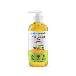 Mamaearth Aloe Turmeric Gel From 100% Pure Aloe Vera For Face, Skin &