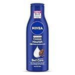 NIVEA Cocoa Nourish 200ml Body Lotion with Deep Moisture Serum| 48 H Moisturization | With Cocoa Butter & Coconut Oil | Non Greasy & Healthy Looking Skin |For Very Dry Skin