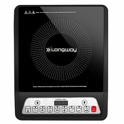 Longway Elite Plus IC 2000 Watt Induction Cooktop with Auto Shut-Off &