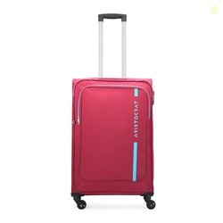 Aristocrat Medium Polyester Hybrid Spinner Suitcase Dasher 4W STR 68 R
