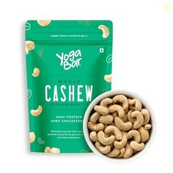 YogaBar Premium Cashews 500g | Whole 320 Kaaju| 100% Natural King Size
