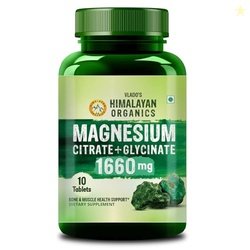 Himalayan Organics Magnesium Citrate + Glycinate + Oxide Complex Suppl