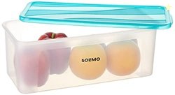 Amazon Brand - Solimo Airtight Plastic Storage Container, BPA Free, 3