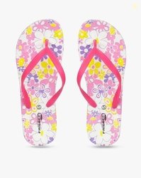 FRISBEE Printed Thong-Strap Flip-Flops