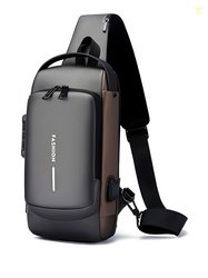 PROGONE ENTERPRISE Men Solid Crossbody Compact Travel Backpack