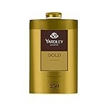 Yardley London Gold Deodorizing Talc| Fresh Woody Scent| Masculine Fragrance| Body Talc for Men| 250g