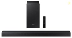 Samsung 150 W Dolby Digital Bluetooth Soundbar (HW-T42E/XL, Black, 2.1
