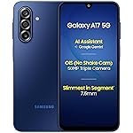 Samsung Galaxy A17 5G (Blue, 8GB RAM, 256GB Storage) | 50 MP No Shake Camera | Gemini Live | Circle to Search | Super AMOLED | Corning Gorilla Glass Victus | 7.5mm Sleek | AI