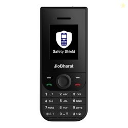 JIO JioBharat V3 4G Keypad Phone with Safety Shield Feature, JioTV, Ji