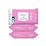 Softsens Baby Gentle Cloth Wipes for Baby Skin Enriched with Aloe Vera & Vitamin E I Dermatologically Tested & Parben Free with Lid – 72 wipes (Pack of 3)