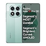 Redmi Note 14 Pro 5G Ivy Green 8GB RAM 256GB Storage|50 MP Sony Camera Setup|Corning Gorilla Glass Victus 2 | 1.5K 3D Curved AMOLED | Mediatek Dimensity 7300- Ultra