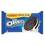 Cadbury Oreo Vanilla Flavour Creme Sandwich Biscuit Jumbo Pack, 426.25 g/ 459.25 g (Weight May Vary)