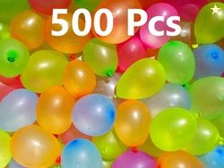Jiada Non Toxic Holi Water Balloons Multicolor (Pack of 500)