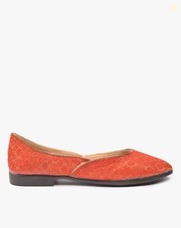 HI-ATTITUDE Floral Woven Slip-On Shoes