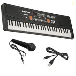 portable Electronic Keyboard Piano - 61 Keys Piano Keyboard for Beginn