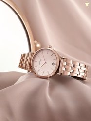 DressBerry Women Rose Gold-Toned Dial & Rose Gold Toned Straps Analogu
