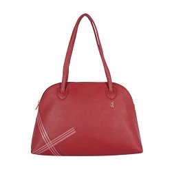 Baggit Womens Lxe Inspect Bowling Bag- Red