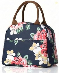 FLYNGO Nylon Large Insulated Lunch Bag for Office Men, School, Women,