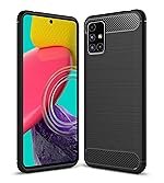 Solimo Back Cover for Samsung Galaxy M51 (Rubber | Black)