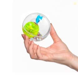 VGRASSP LED Light Up Bouncy Ball Toy for Kids and Toddlers - 2.5 Inch