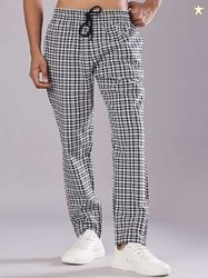 V-Mart Checked Regular Fit Trousers