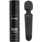 Vandelay Rechargeable Body Massager for Pain Relief â 20 Vibration Modes & 8 Speed Levels â Waterproof & Portable Design â Long-Lasting Battery â Cool Black