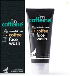 mCaffeine Coffee Face Cleanser for Glowing Skin, Dirt Removal, Reduce