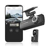 DDPAI Dual Channel Dash Cam for Car Front and Rear | 1296P Front + 1080P Rear Camera | F1.8 Aperture, Night Vision, 260Â° Wide Angle, G-Sensor, WiFi, Super Capacitor, Upto 256GB Storage