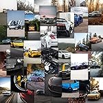 CodersParadise Car Aesthetic Wall Collage Kit â 54 PCS 4Ã6″ Premium Posters | Vintage & Modern Car Wall Art Prints for Bedroom, Living Room, Office & Dorm Decoration